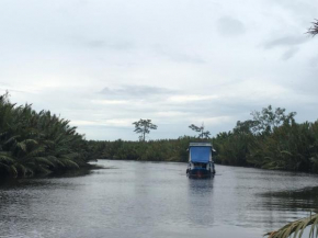 Orangutan Shaka Houseboat with cabin